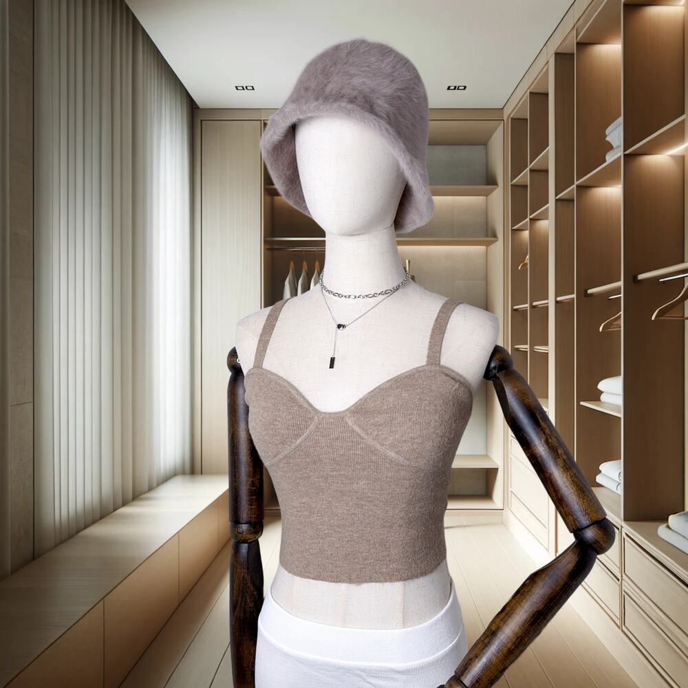 Women's Aritzia Wilfred Sicily Sweater (S Heather Gold Camel)